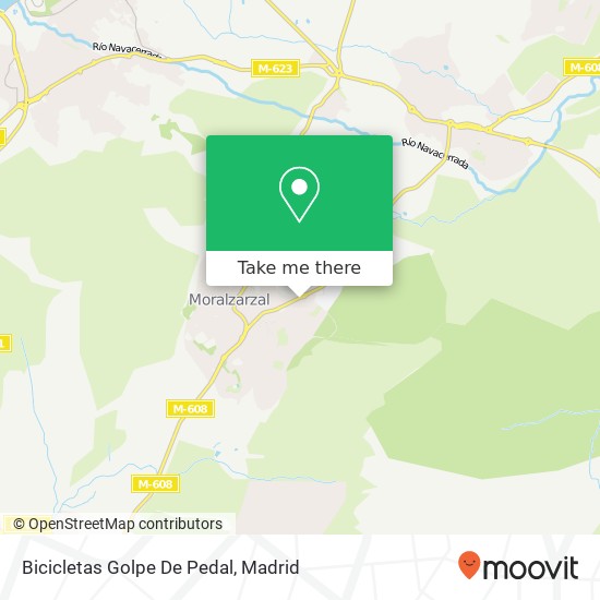 Bicicletas Golpe De Pedal map