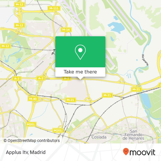 Applus Itv map