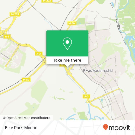 mapa Bike Park