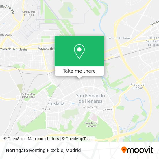 Northgate Renting Flexible map