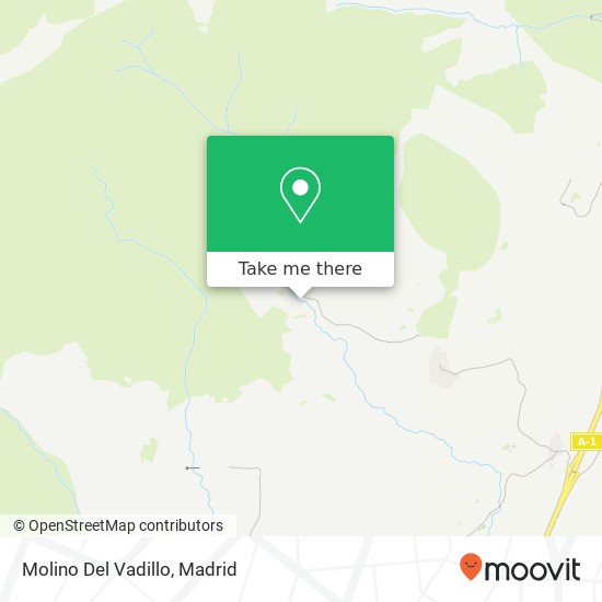 Molino Del Vadillo map