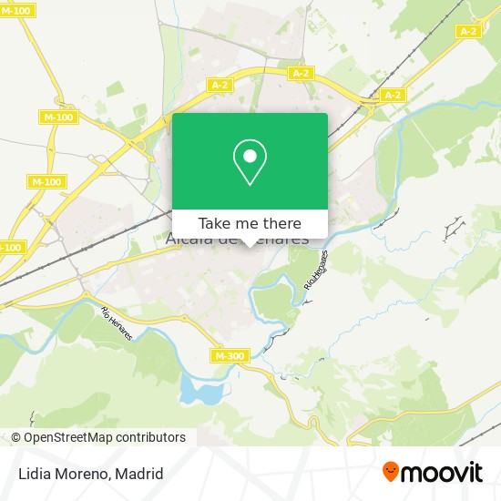 Lidia Moreno map