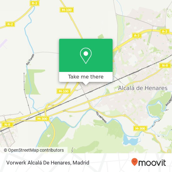 Vorwerk Alcalá De Henares map