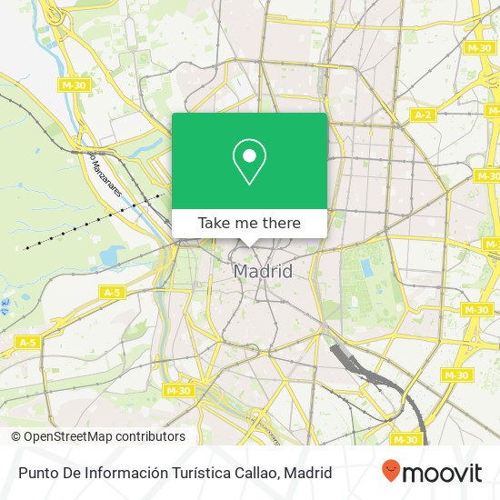 mapa Punto De Información Turística Callao