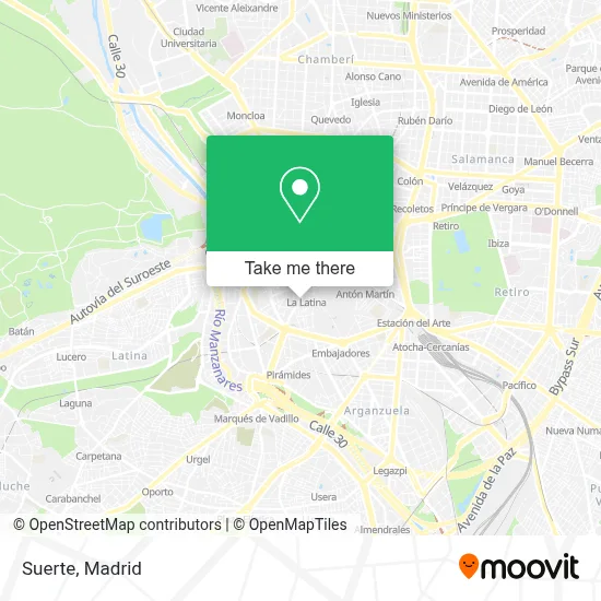 Suerte map
