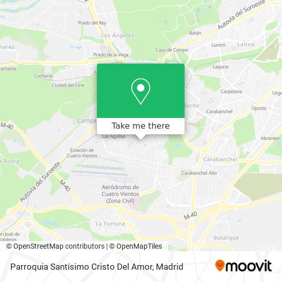 Parroquia Santísimo Cristo Del Amor map