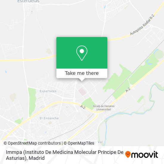 Immpa (Instituto De Medicina Molecular Príncipe De Asturias) map