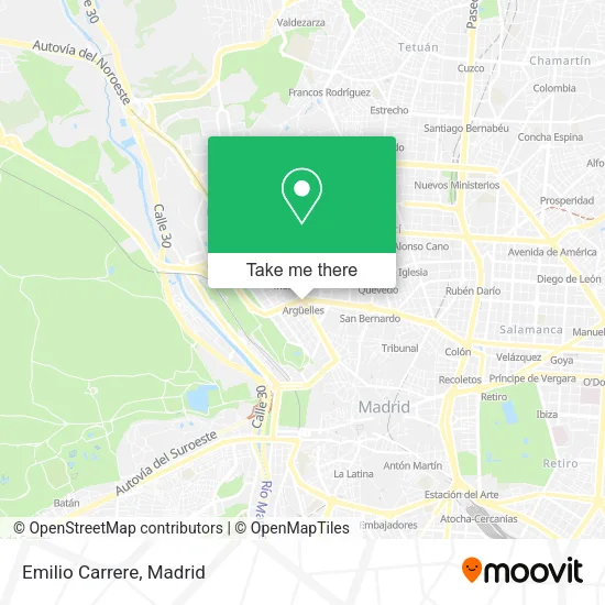 Emilio Carrere map