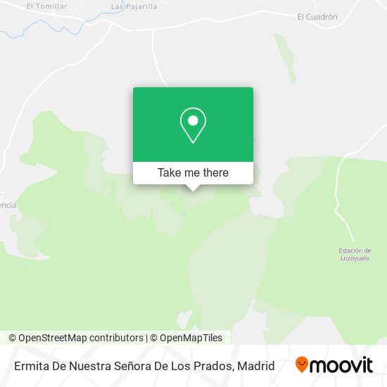 mapa Ermita De Nuestra Señora De Los Prados