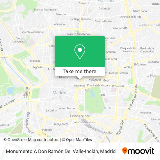 Monumento A Don Ramón Del Valle-Inclán map