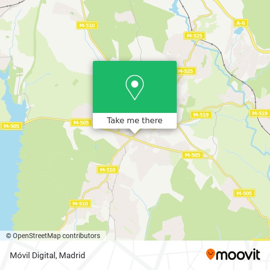 Móvil Digital map