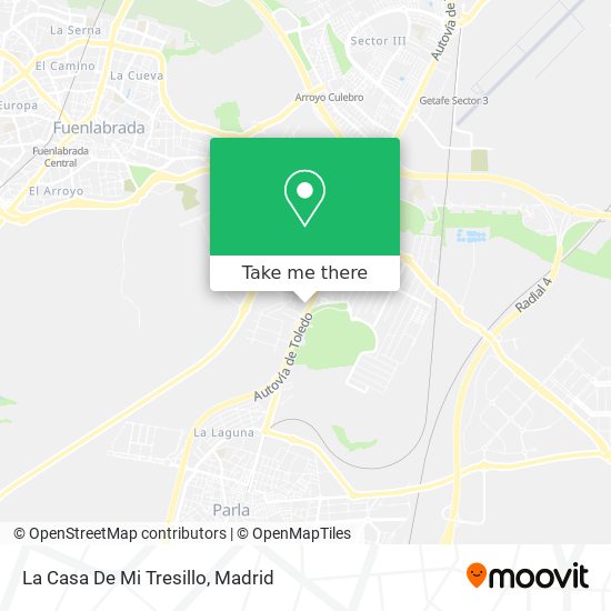La Casa De Mi Tresillo map