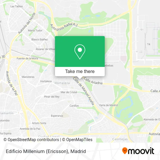 Edificio Millenium (Ericsson) map