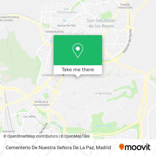 Cementerio De Nuestra Señora De La Paz map