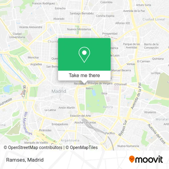 mapa Ramses