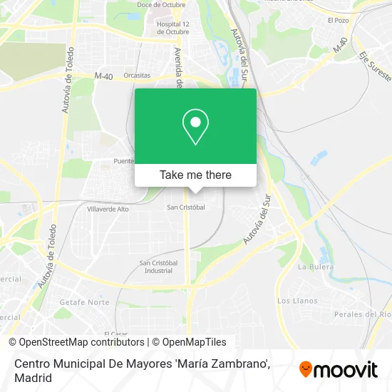 Centro Municipal De Mayores 'María Zambrano' map