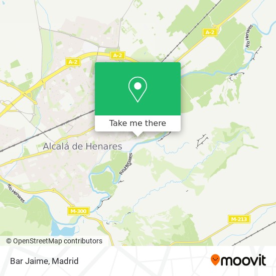 Bar Jaime map