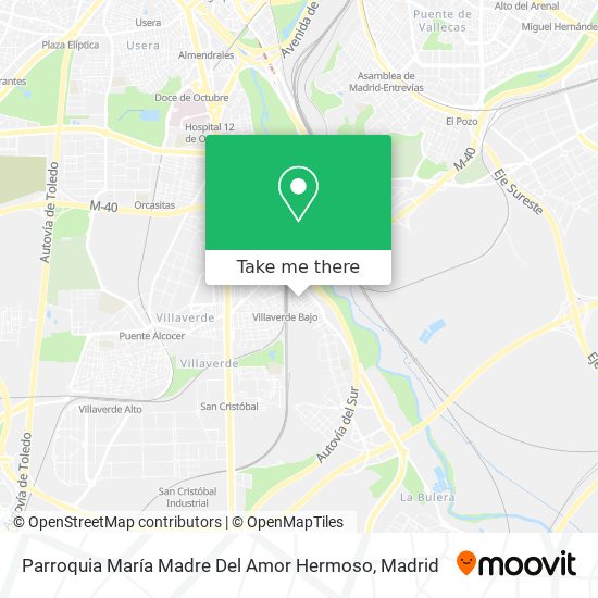 Parroquia María Madre Del Amor Hermoso map