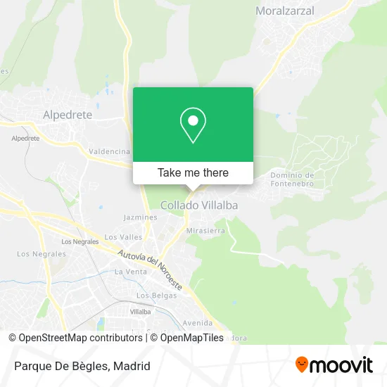 Parque De Bègles map