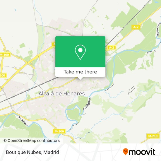 mapa Boutique Nubes