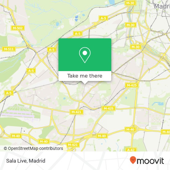 Sala Live map