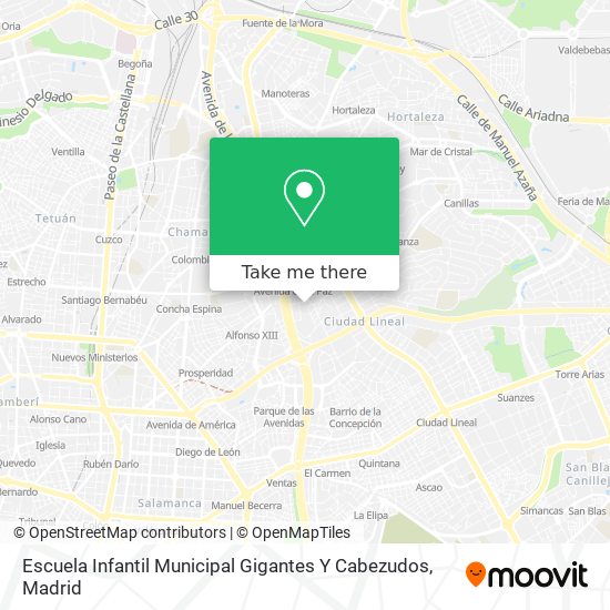 Escuela Infantil Municipal Gigantes Y Cabezudos map