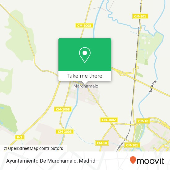 mapa Ayuntamiento De Marchamalo