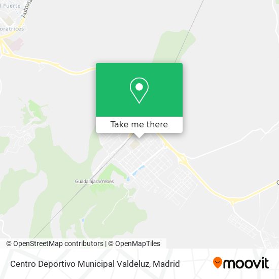 Centro Deportivo Municipal Valdeluz map