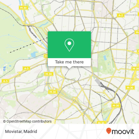 mapa Movistar