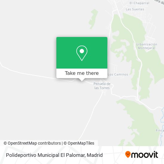 Polideportivo Municipal El Palomar map