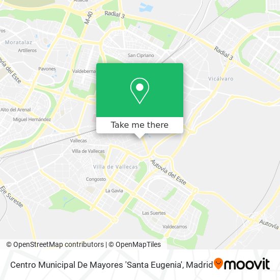 Centro Municipal De Mayores 'Santa Eugenia' map