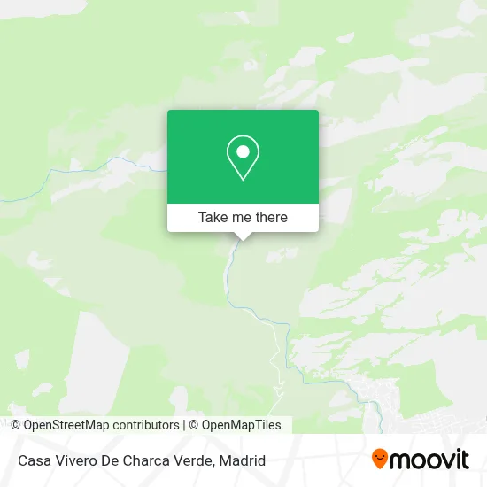 Casa Vivero De Charca Verde map