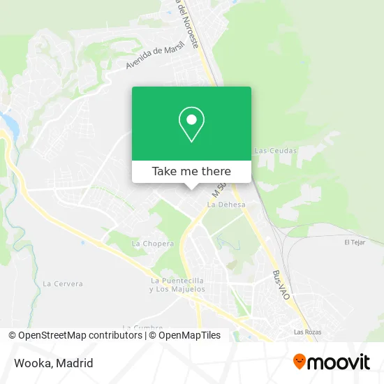 Wooka map
