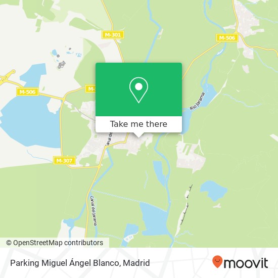 Parking Miguel Ángel Blanco map