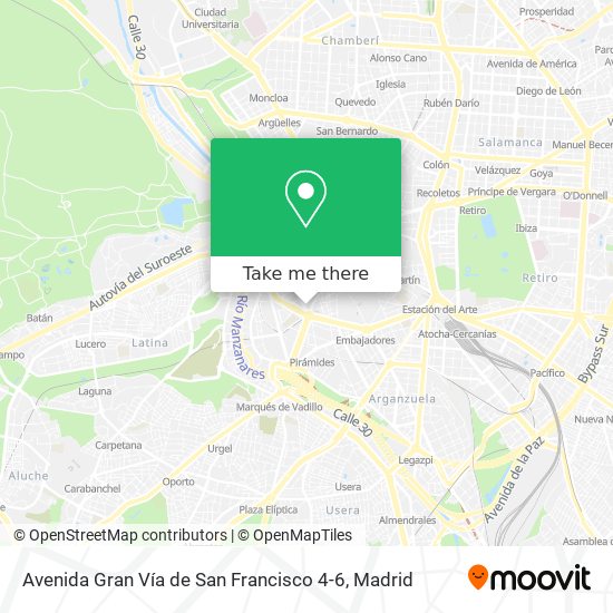 Avenida Gran Vía de San Francisco 4-6 map