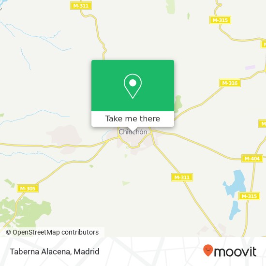 Taberna Alacena map