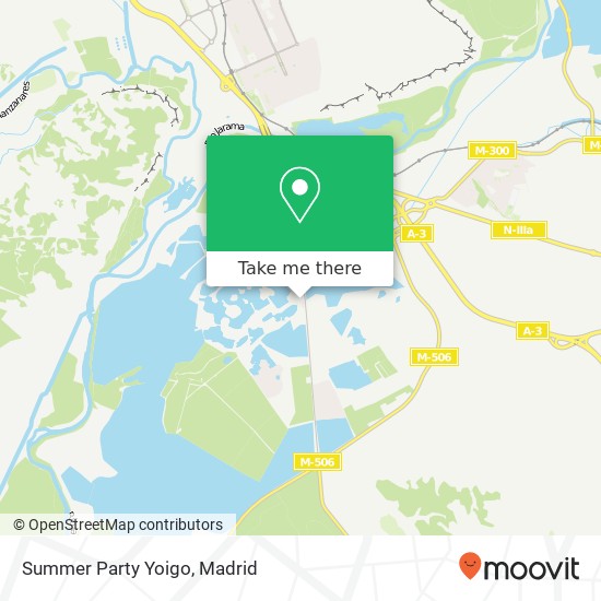 Summer Party Yoigo map