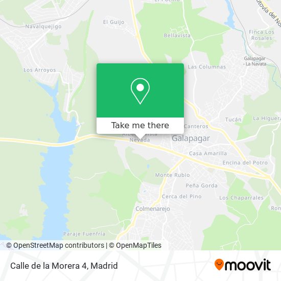 mapa Calle de la Morera 4