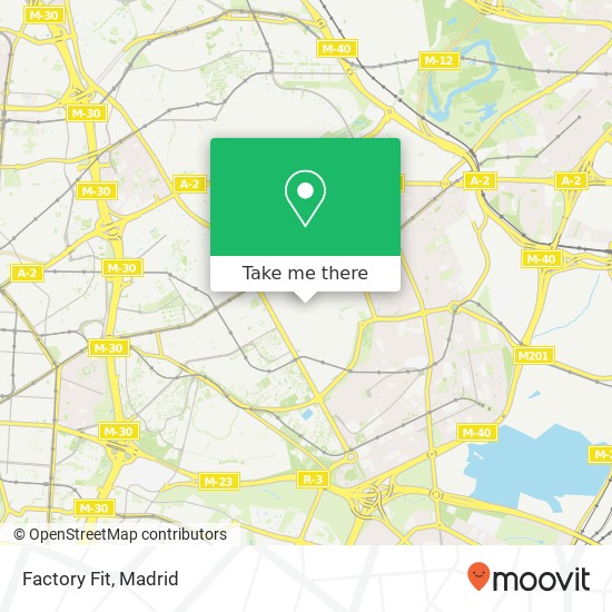 Factory Fit map