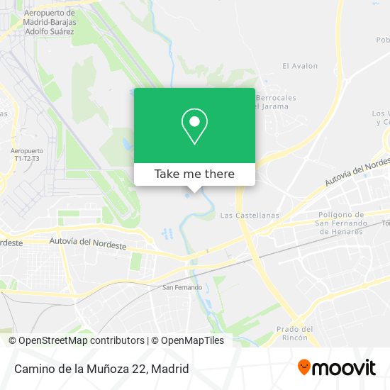 Camino de la Muñoza 22 map