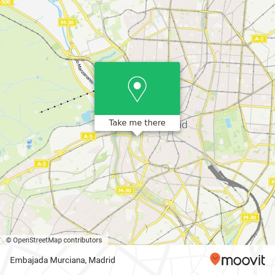 Embajada Murciana map