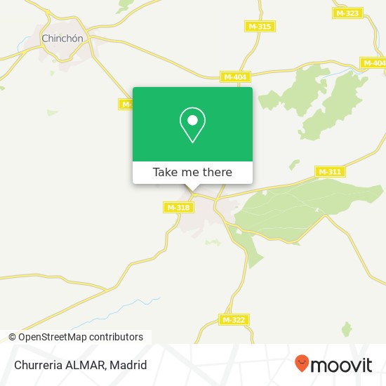 Churreria ALMAR map