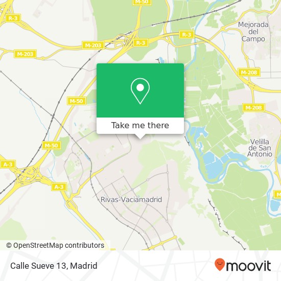 Calle Sueve 13 map