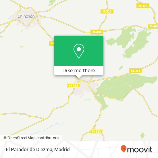 El Parador de Diezma, Calle Madrid, 12 28380 Colmenar de Oreja map