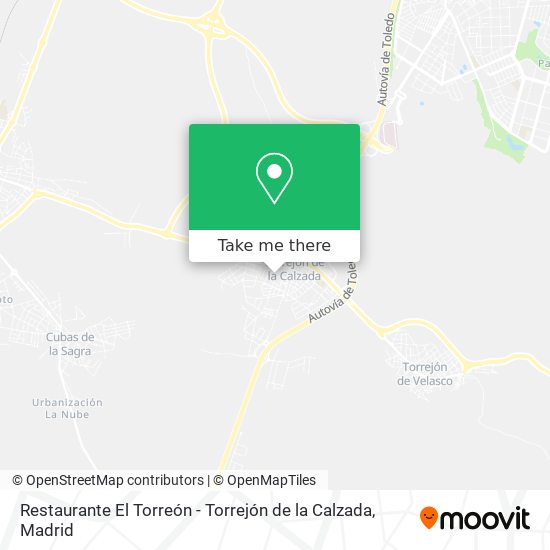 Restaurante El Torreón - Torrejón de la Calzada map