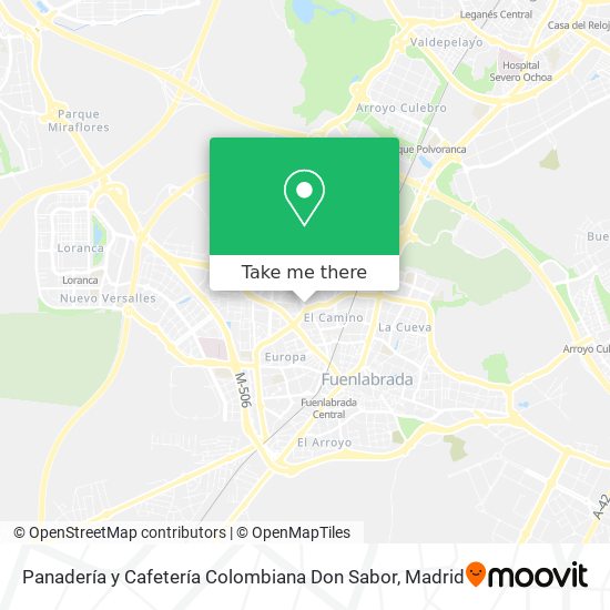 Panadería y Cafetería Colombiana Don Sabor map