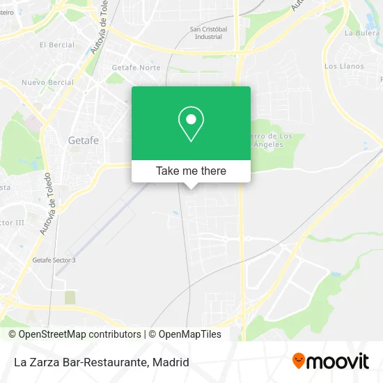 La Zarza Bar-Restaurante map