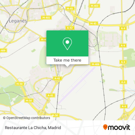 Restaurante La Chicha map