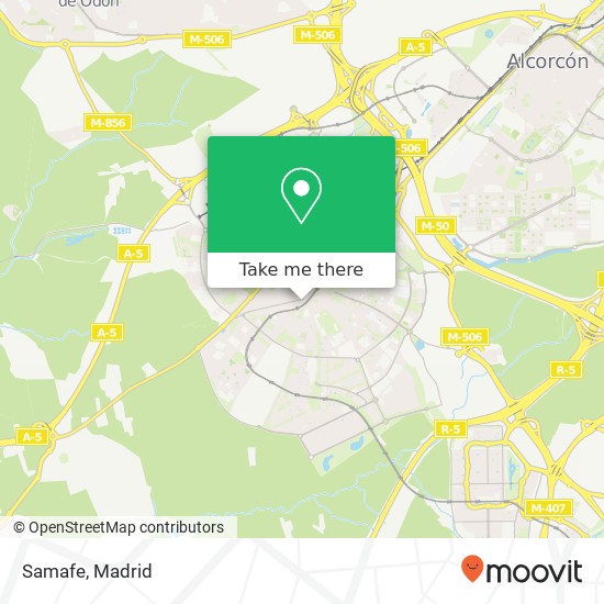 Samafe, Paseo Arroyomolinos, 2 28938 Móstoles map