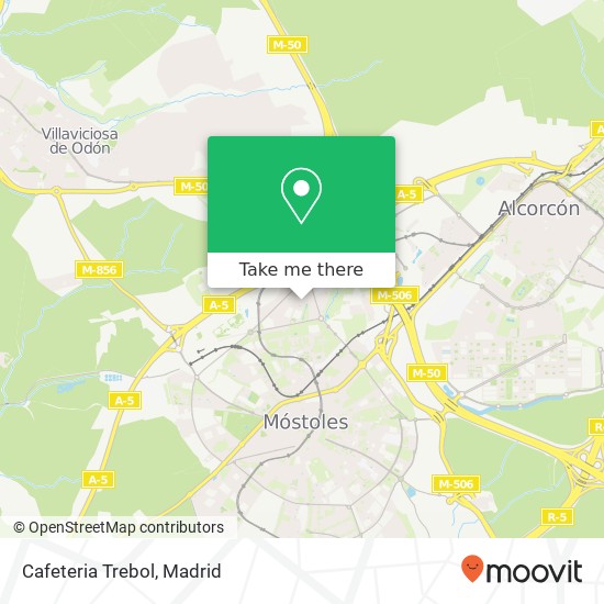 Cafeteria Trebol, Calle Dalia, 34 28933 Móstoles map